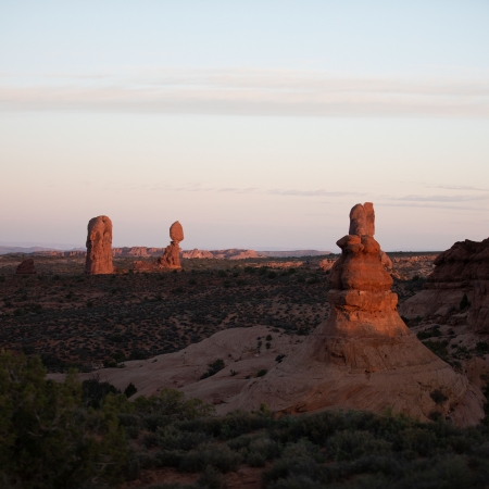 Arches  National Park - Predawn Landscape