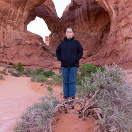 Arches National Park Double Arch eBeth