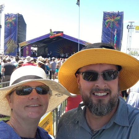 At Jazz fest