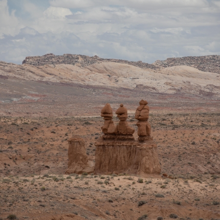 Goblin Valley 3 sisters