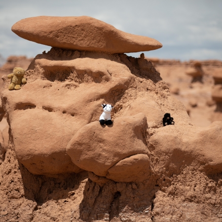 Goblin Valley with Toffee Holy and Sir BB