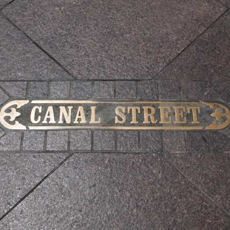 Canal Street sign