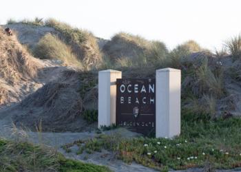 Ocean Beach Sign