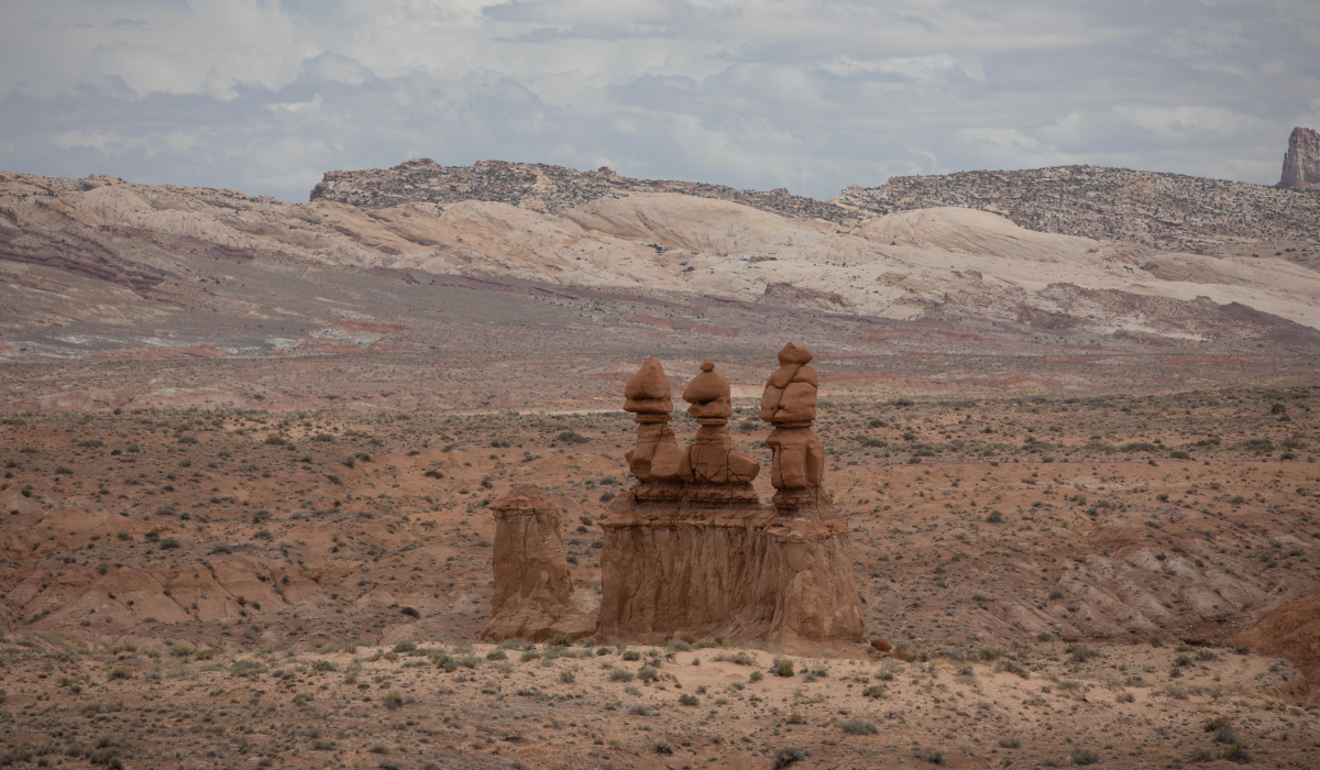 Goblin Valley 3 sisters