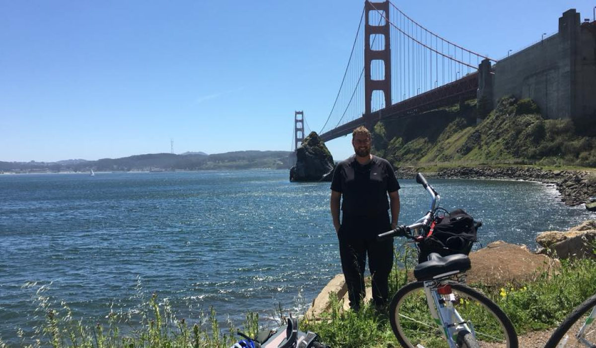 Riding the Golden Gate 21 April